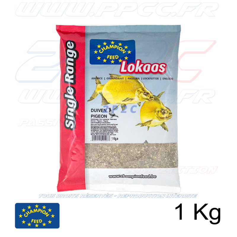 CHAMPION FEED - FARINE SINGLE RANGE DUIVEN / PIGEON - 1 KG - Réf EL20101 - Photo 001