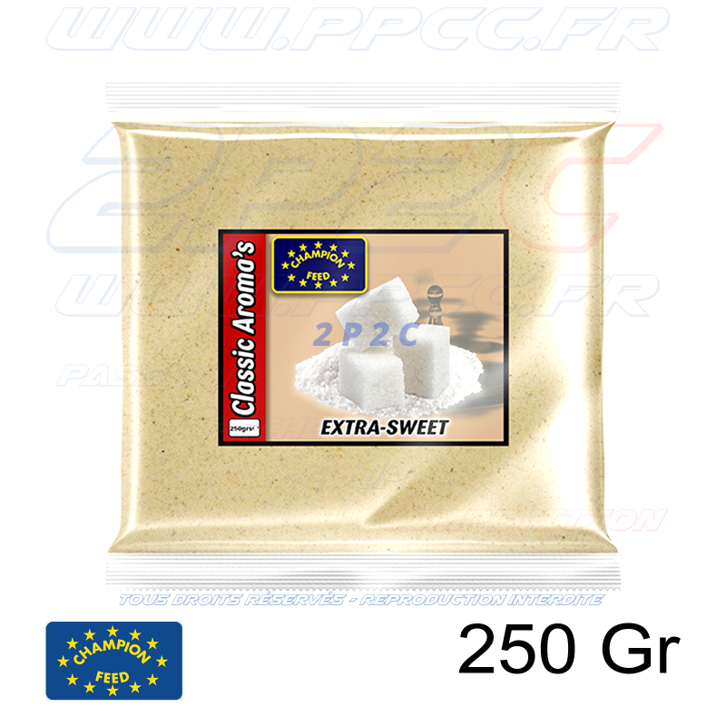 CHAMPION FEED - AROME CLASSIC AROMA'S RANGE EXTRA SWEET - 250 Gr - Réf ARCLAS30225 - Photo 001