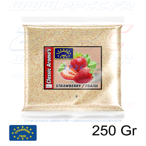 CHAMPION FEED - AROME CLASSIC AROMA'S RANGE STRAWBERRY / FRAISE - 250 Gr - Réf ARCLAS30601 - Photo 001