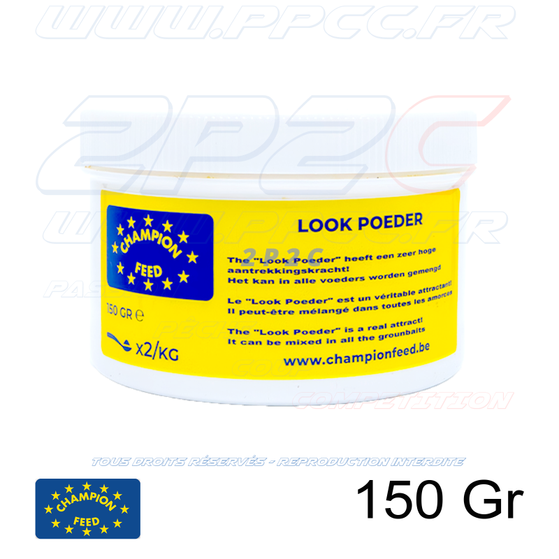 CHAMPION FEED - APPETISERS CLASSIC AROMA'S LOOKPOEDER / POUDRE D'AIL - 150 Gr - Réf SPEC34001 - Photo 001