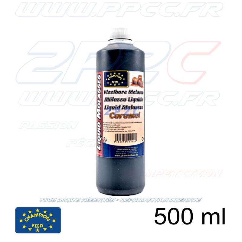 CHAMPION FEED - ADDITIF MELASSE LIQUIDE CARAMEL- 500 ml - Réf MEL13001 - Photo 001