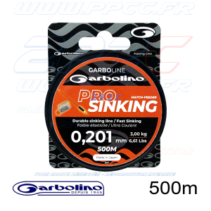 GARBOLINO - GARBOLINE PRO SINKING 0.201mm - 500M - Réf GOFFN0166-20 - Photo 001