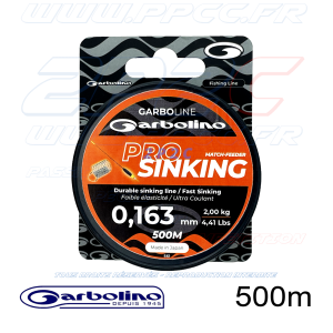 GARBOLINO - GARBOLINE PRO SINKING 0.163mm - 500M - Réf GOFFN0166-16 - Photo 001