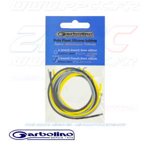 GARBOLINO - ASSORTIMENT GAINE SILICONE W  FLOTTEURS A QUILLE METAL - G -001