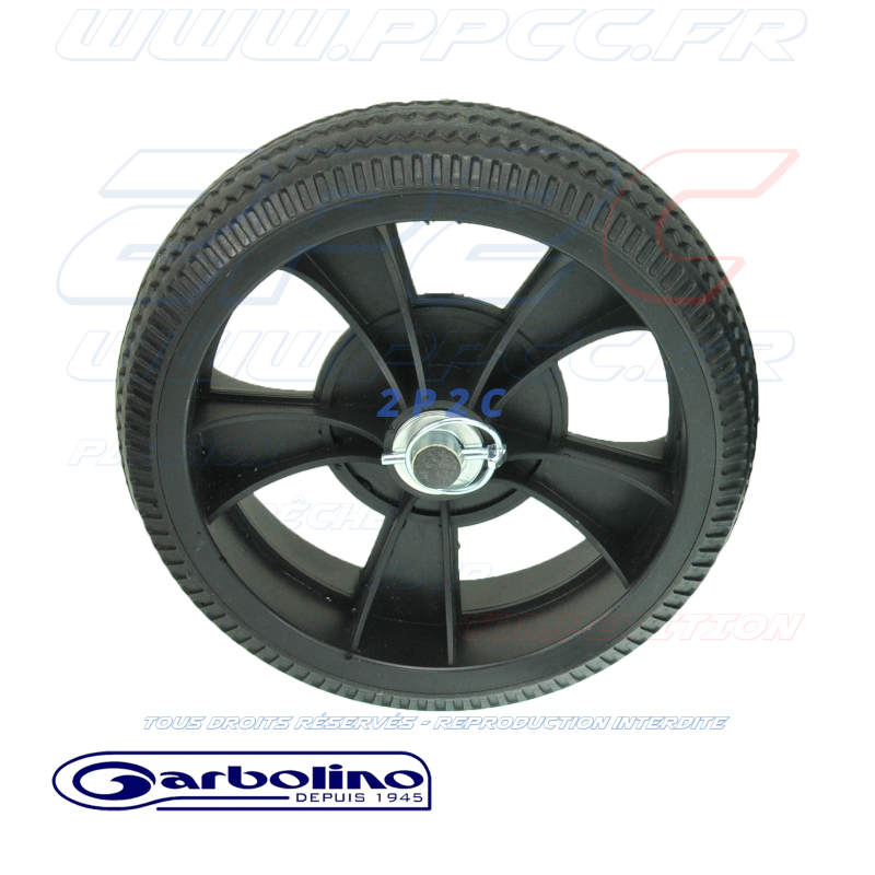 GARBOLINO - ROUE PLEINE POUR KIT ROUE AVANT OU ARRIÈRE - Réf GOMEJ3699-014 - Photo 001