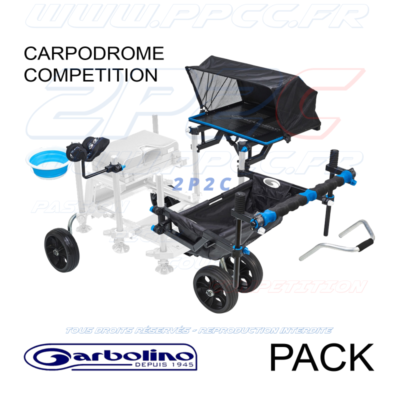 GARBOLINO - PACK ACCESSOIRES STATION - CARPODROME COMPETITION - Réf GOMEN3902 - Photo 001