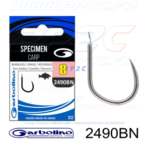 GARBOLINO - HAMEÇONS 2490BN - SPECIMEN CARP - NON MONTÉS - Réf GOMAN02490BN-0008 - Photo 001