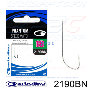 GARBOLINO - HAMEÇONS 2190BN - PHANTOM SPEED MATCH - NON MONTÉS - Réf GOMAN02190BN-0018 - Photo 001