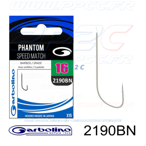 GARBOLINO - HAMEÇONS 2190BN - PHANTOM SPEED MATCH - NON MONTÉS - Réf GOMAN02190BN-0016 - Photo 001