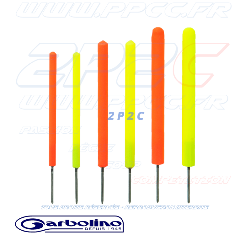 GARBOLINO - ANTENNE INSERT POUR WAGGLERS COMPETITION SP Wxx ET FLOTTEURS BOLO SP B10 - G -001