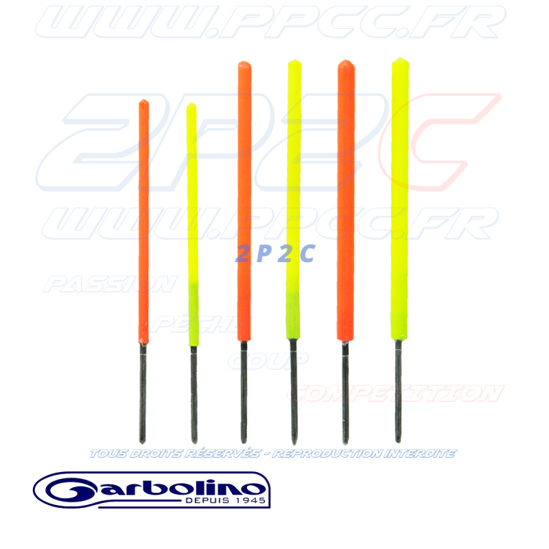 GARBOLINO - ANTENNE INSERT SHOR1 POUR WAGGLERS COMPETITION SP Wxx ET FLOTTEUR BOLO SP B10 - G -001