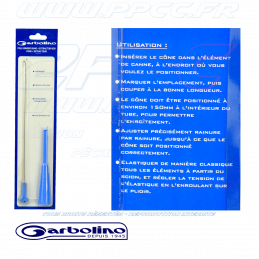 GARBOLINO - CONE POUR ELASTIQUE + EXTRACTEUR - K2 - G - 005