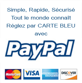 Réglez en CB par Paypal 